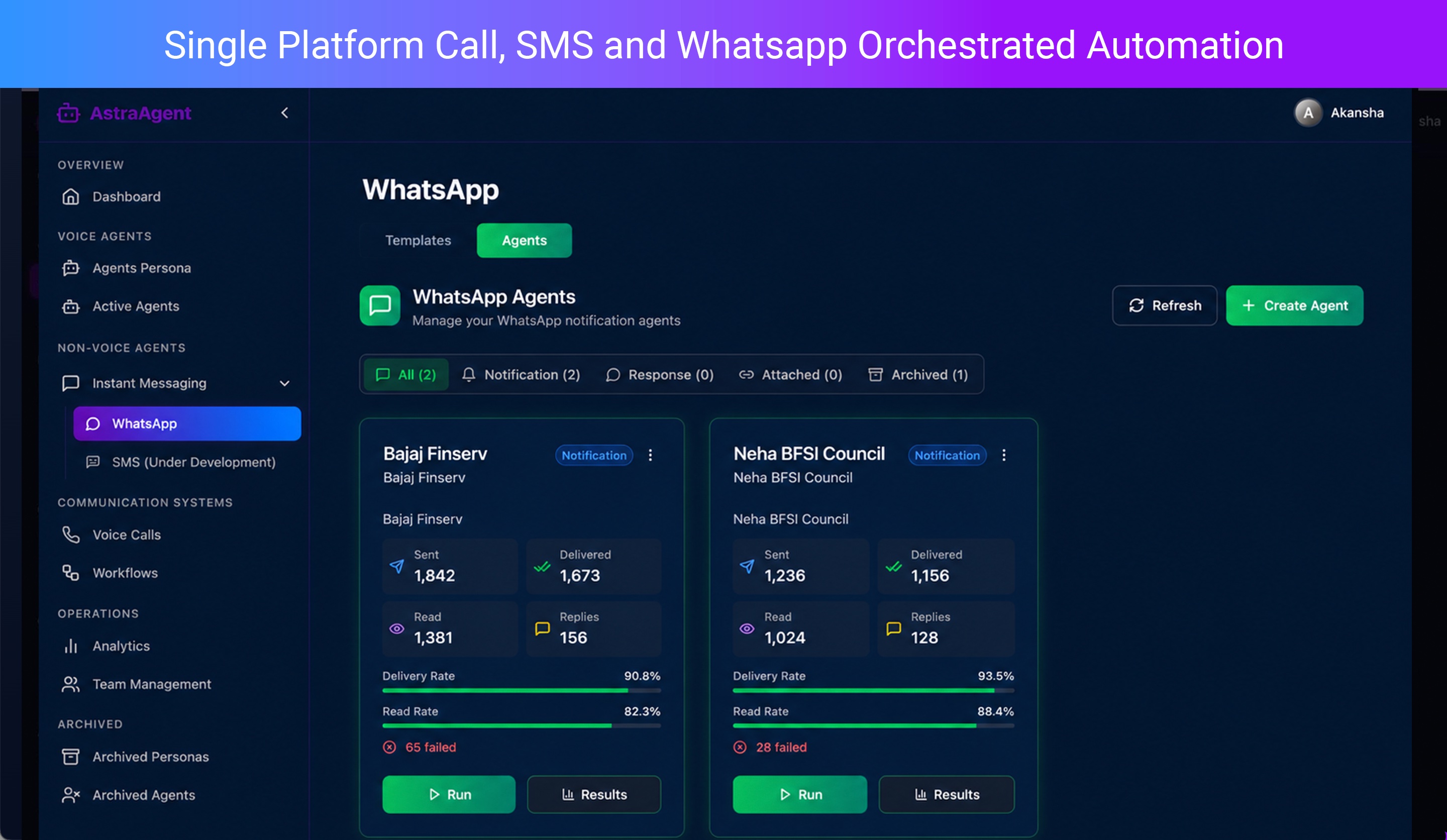 WhatsApp Agents